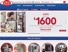 Tablet Screenshot of filcosuperstore.com